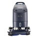 A close-up of the Nilfisk SC550 D 24 floor scrubber with a handle.