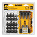 A set of DeWalt screwdrivers in a plastic container.