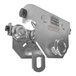 A stainless steel push beam trolley with a 3-ton capacity for lifting applications.