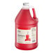 A one-gallon jug of Hometown Provisions Strawberry Slushy 5:1 Concentrate.