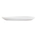 A white round melamine plate.