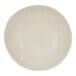 An ivory-colored melamine pasta bowl.