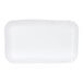 A large white rectangular melamine platter.
