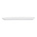 A white rectangular melamine platter.