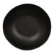 A large black melamine pasta bowl.