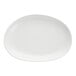 A white oval Organica by Fortessa platter.