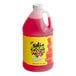 A jug of pink SOUR PATCH KIDS REDBERRY slushy concentrate.