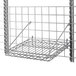 A Metro SmartWall wire grid shelf.