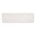 A white rectangular Cal-Mil resin bowl with a cloud pattern inside.