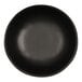 A black Cal-Mil melamine soup bowl with a white background.
