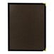 A black and white H. Risch, Inc. customizable menu cover.