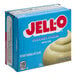 A blue box of JELL-O Instant Coconut Cream Pudding mix.