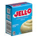 A blue box of JELL-O Instant Coconut Cream pudding mix.