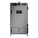 A large stainless steel rectangular Pro Smoker 300S with a metal door.
