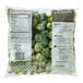 A plastic bag of Simplot Simple Goodness Brussels sprouts.