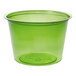 A case of Eco-Products green PLA plastic portion cups.