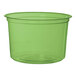 A green Eco-Products deli container with a clear lid.