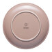 An Ariane round rimless porcelain plate in sage green.