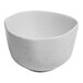 A white Ariane porcelain bowl with specks.