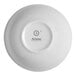 A white porcelain bowl shown upside down with the Ariane brand logo and text on the bottom.