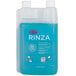 A 1-liter bottle of Urnex Rinza milk frother cleaner.