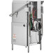 A commercial high temperature door-style ventless base electric dishwasher with booster heater.