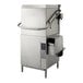 A commercial high temperature door-style ventless electric dishwasher with a booster heater.