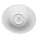 A white oval porcelain bowl with a wide rim, viewed from the bottom, featuring the Ariane brand logo.
