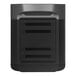 A black EcoFlow DELTA 2 Max EFDELTA2MaxEB lithium-ion smart battery with a vented front panel.
