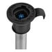 A stainless steel blending shaft attachment with a black plastic locking mechanism, designed for use with Waring Big Stik EvolutionX immersion blenders.