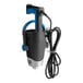 A black and blue electric variable-speed power pack with a cord, designed for use with Waring Big Stik EvolutionX immersion blenders.
