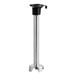 A stainless steel blending shaft attachment for commercial immersion blenders.