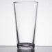 A clear, tall 16 oz. mixing or pint glass.