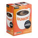 A box of Dunkin' Midnight dark roast coffee Keurig K-Cup pods.