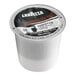 A single serve Lavazza Perfetto dark roast coffee pod compatible with Keurig machines.