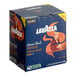A box of Lavazza House Blend Perfetto Medium Roast coffee single serve Keurig K-Cup pods.