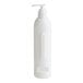 A white plastic pump bottle of Soapbox DoveLok 12 oz. Sea Minerals and Aloe Renewing Shampoo.