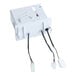 A white Ice-O-Matic 1051224-01 kit float switch with three attached black wires ending in white plastic connectors.