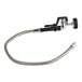 A pre-rinse spray valve with a 44-inch flexible hose.