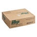 A cardboard box labeled 'ibp Trusted Excellence' containing skinned and deveined beef liver.