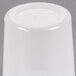A Pactiv translucent plastic deli container with a lid.
