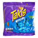 A 1-ounce bag of Takis Blue Heat rolled tortilla chips.