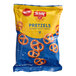 A 5.3 oz bag of Schar gluten-free pretzels.