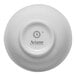 A small round ivory porcelain bowl with the Ariane logo on the bottom.