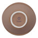 A beige round tapered porcelain coupe bowl viewed from the bottom, showing the Ariane brand logo.