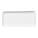 A rectangular ivory porcelain platter.