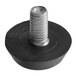 A metal threaded foot with a round black base, designed as a replacement part for the AvaMix ADM1000.
