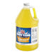 A 1-gallon jug of Carnival King Pineapple Snow Cone Flavoring Syrup.
