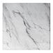 A square black faux marble table top with eased edges and a marble-like pattern.