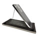 An aluminum spiral duct grille with a hinged cover, designed for 22-inch and larger ducts.